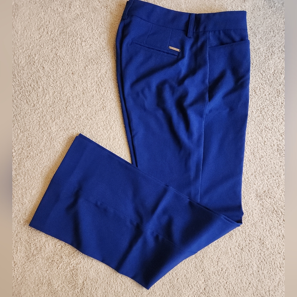 NY&Co Blue Petite Dress Pants
